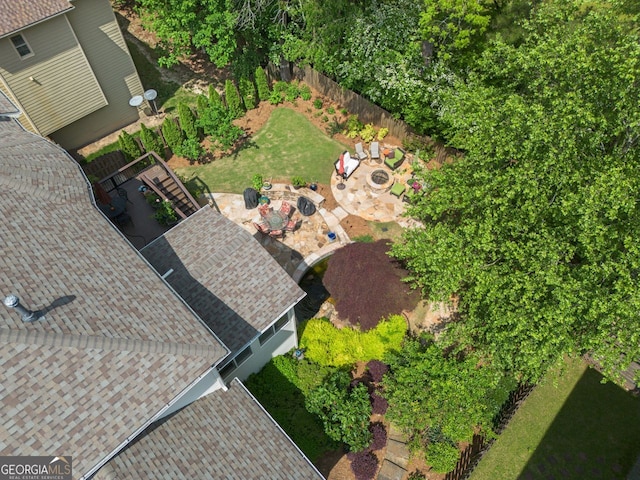 bird's eye view