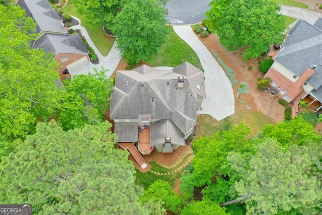 aerial view
