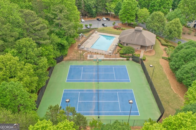bird's eye view