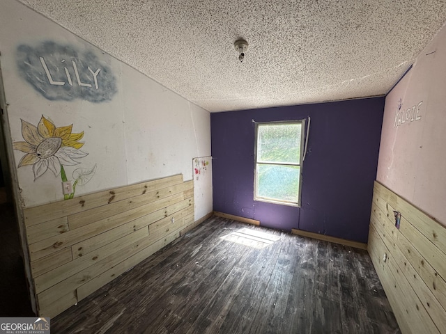 341 Mountain Lake View Dr, Jasper, GA 30143 - unfurnished bedroom featuring wood finished floors and a textured ceiling