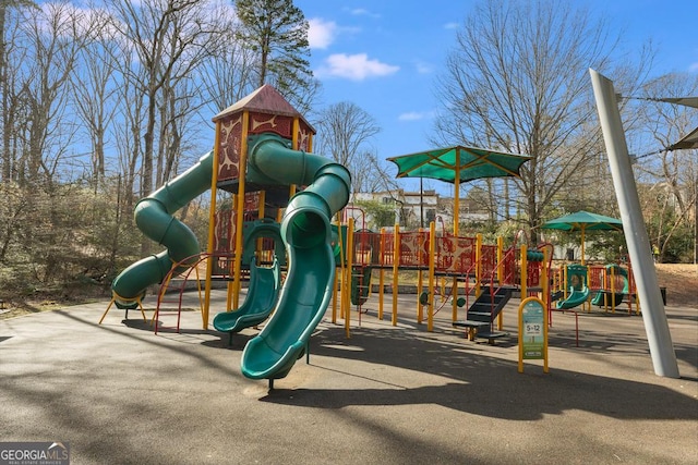 view of community playground