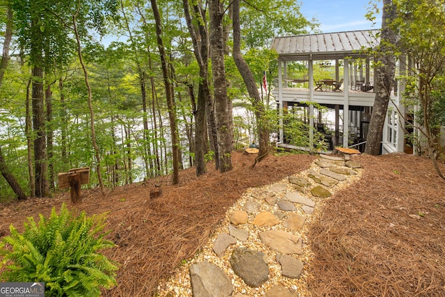 1006 Perrin Cove Rd, Tiger, GA 30576 - view of yard