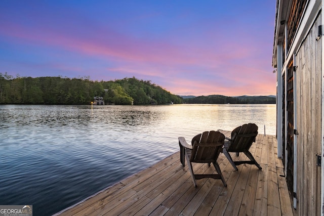 1006 Perrin Cove Rd, Tiger, GA 30576 - dock with a water view