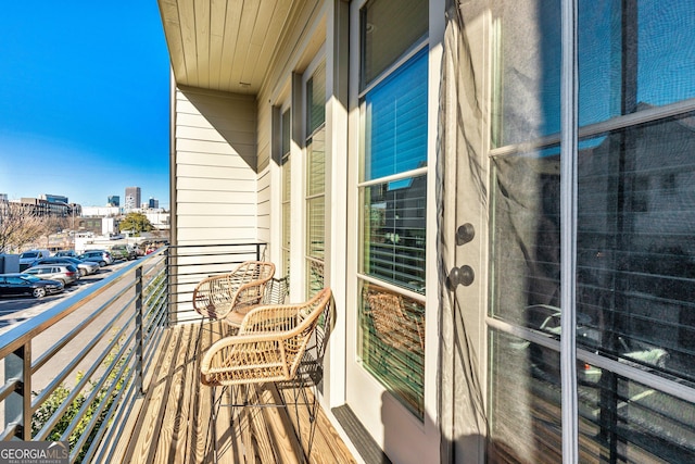 686 Exchange St SE, Atlanta, GA 30315 - balcony with a city view