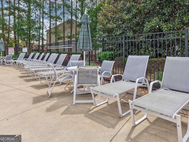 3505 Chattahoochee Summit Ln SE Unit 25, Atlanta, GA 30339 - view of patio / terrace