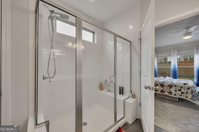 463 Marston Pass, Acworth, GA 30102 - full bath with a healthy amount of sunlight, ensuite bathroom, and a stall shower