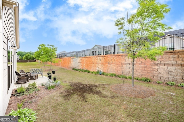 463 Marston Pass, Acworth, GA 30102 - view of yard with a patio and a fenced backyard