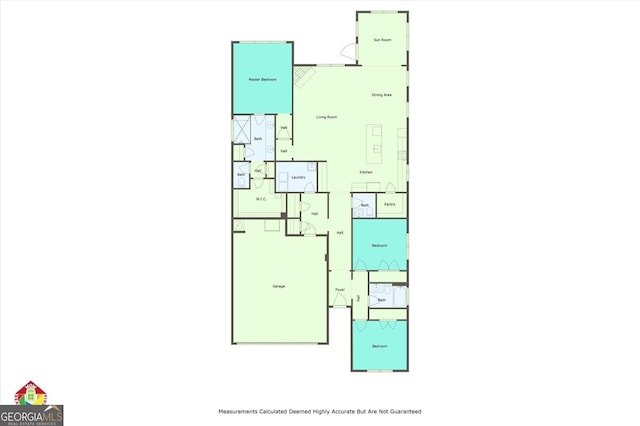463 Marston Pass, Acworth, GA 30102 - plan