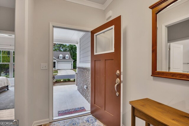 463 Marston Pass, Acworth, GA 30102 - entryway featuring baseboards