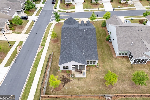 463 Marston Pass, Acworth, GA 30102 - bird's eye view featuring a residential view