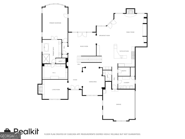 2855 Drayton Hall Dr, Buford, GA 30519 - view of layout