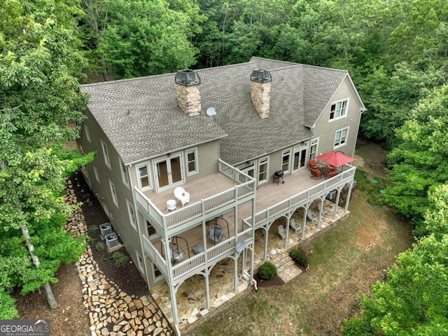 bird's eye view