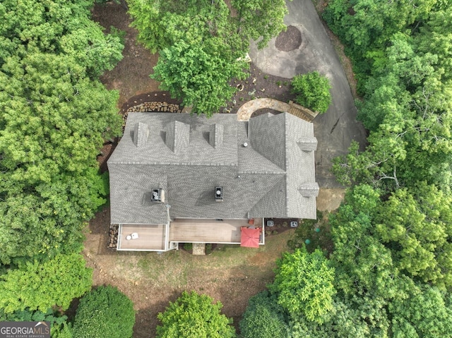 aerial view