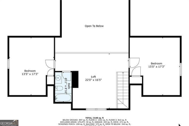 334 Little Pine Mountain Rd, Jasper, GA 30143 - view of layout