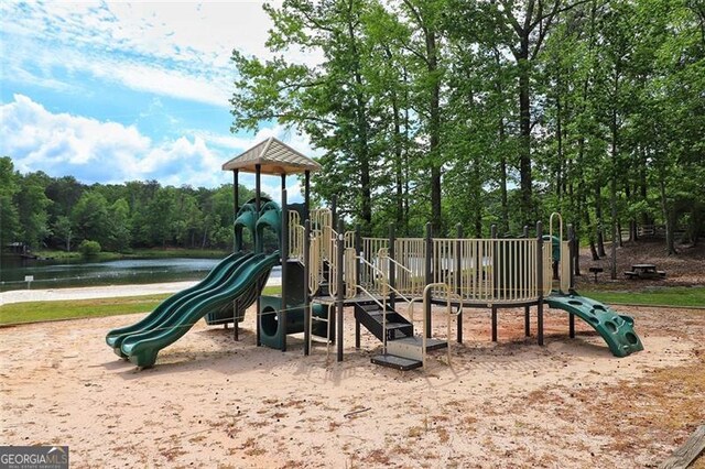 334 Little Pine Mountain Rd, Jasper, GA 30143 - communal playground with a water view