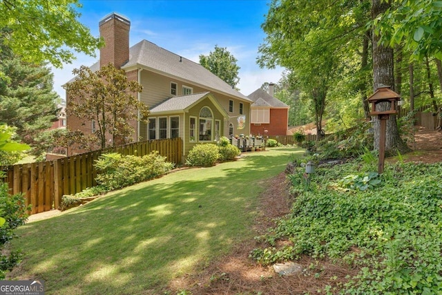 6034 Addington Dr NW, Acworth, GA 30101 - view of yard featuring fence