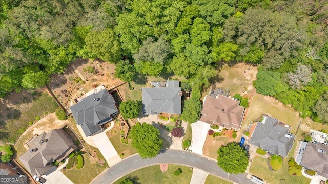 6034 Addington Dr NW, Acworth, GA 30101 - drone / aerial view featuring a residential view