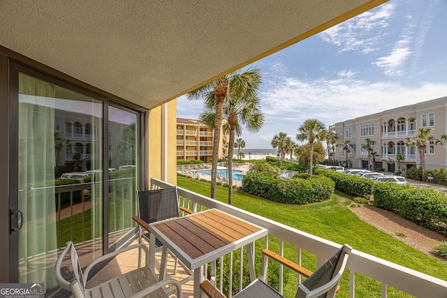 201 Neptune Rd Unit 258, Saint Simons, GA 31522 - view of balcony
