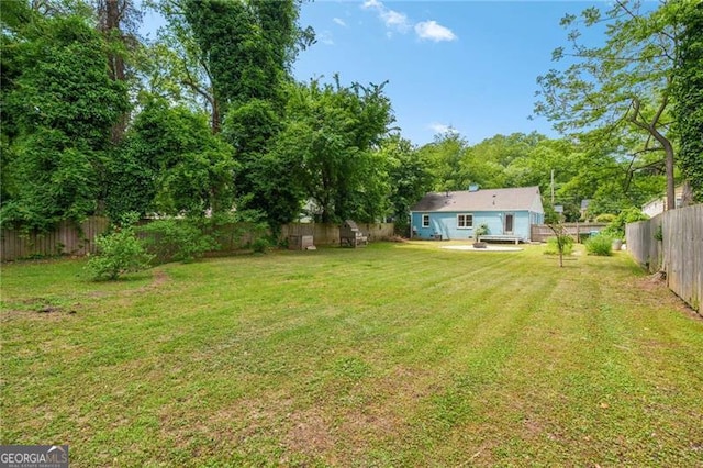 1798 S Gordon St SW, Atlanta, GA 30310 - view of yard with a fenced backyard