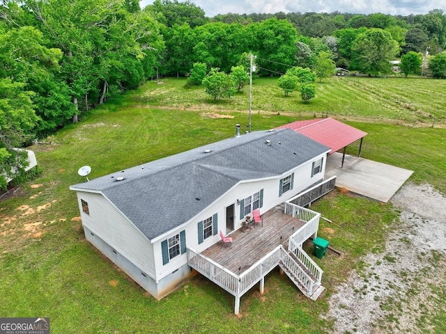 aerial view