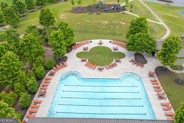 aerial view