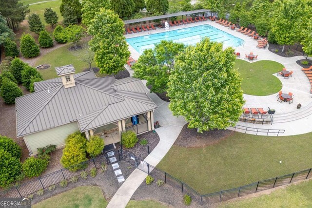 bird's eye view