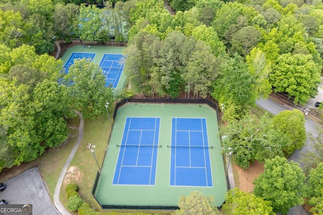 drone / aerial view
