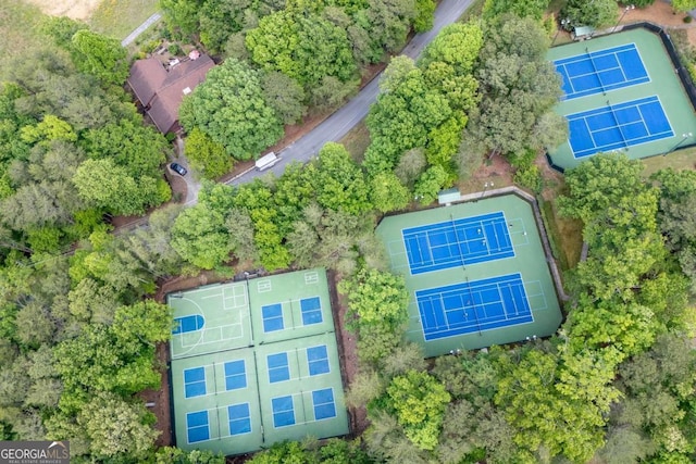 bird's eye view