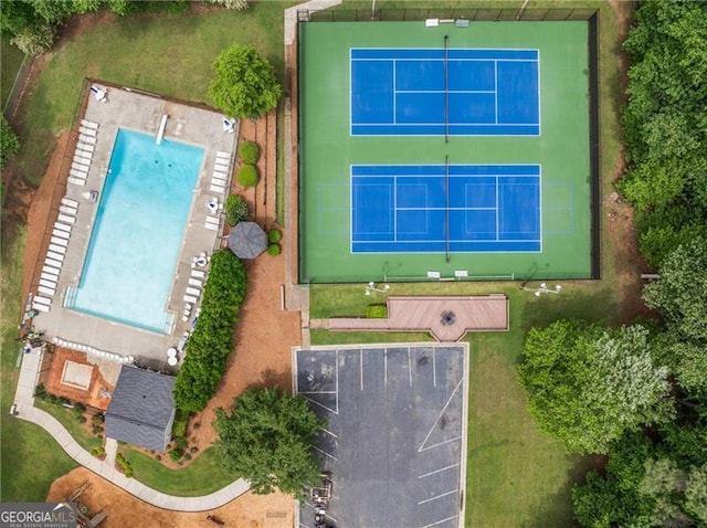 bird's eye view