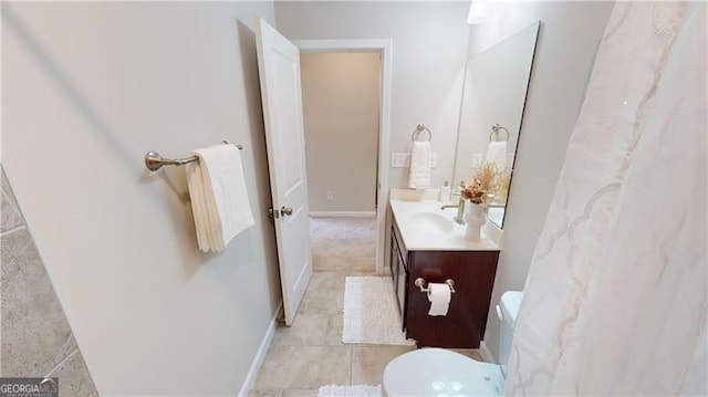 753 Topsail Ln, Alpharetta, GA 30005 - full bathroom with vanity and toilet