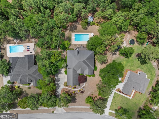 aerial view