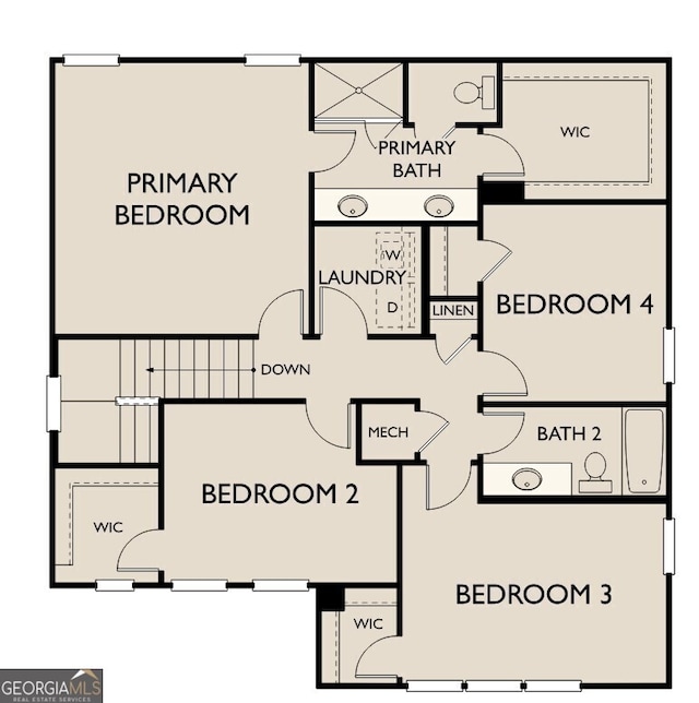 1006 Starmoss Ln, Conyers, GA 30094 - plan