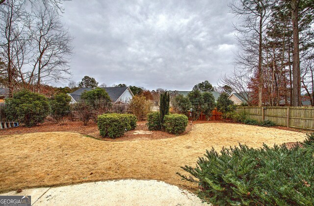 57 Round Rock Cir NE, Rome, GA 30161 - view of yard with a fenced backyard