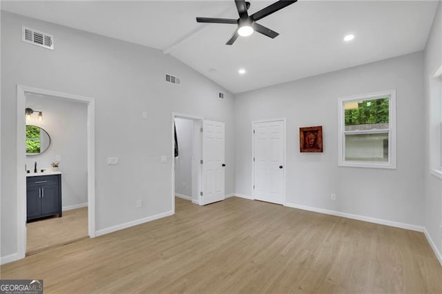 1839 Belcher Pl, Austell, GA 30168 - bathroom with a sink, double vanity, toilet, baseboards, and visible vents