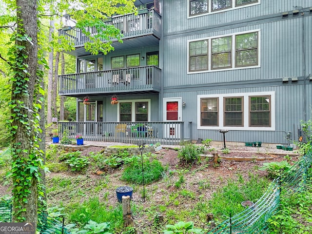 230 Stornoway Dr Unit 1, Clayton, GA 30525 - view of front facade featuring a balcony