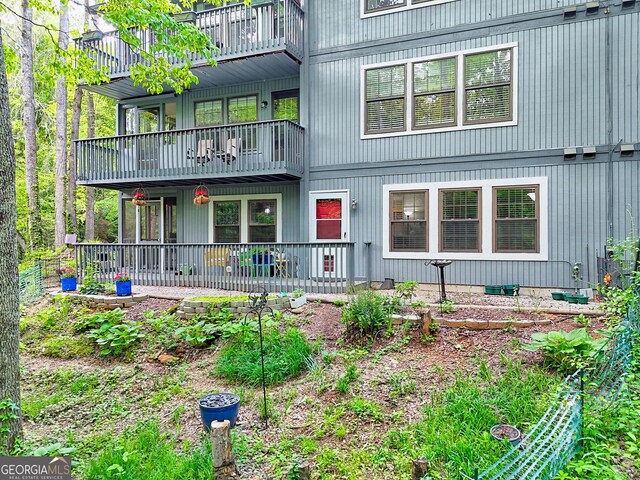 230 Stornoway Dr Unit 1, Clayton, GA 30525 - view of front facade featuring a balcony
