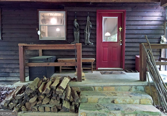 view of property entrance
