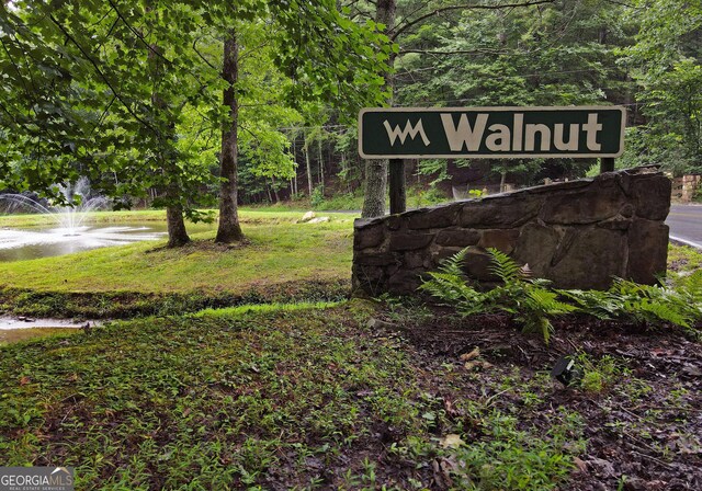 66 Pine Ridge Ct, Ellijay, GA 30536 - community / neighborhood sign with a yard and a water view