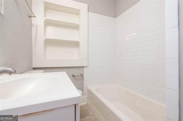 2607 Jefferson Ter, Atlanta, GA 30344 - full bath featuring vanity and shower / bath combination