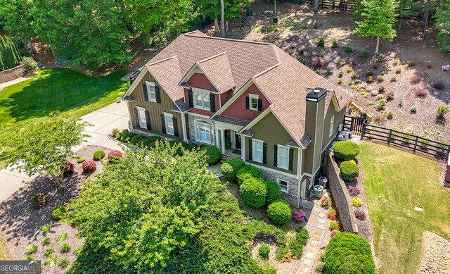 112 Pebblebrooke Run, Canton, GA 30115 - birds eye view of property