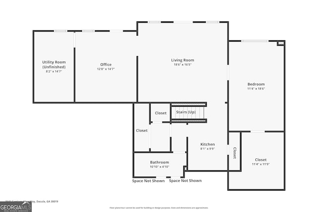 3641 Carriage Glen Way, Dacula, GA 30019 - room layout