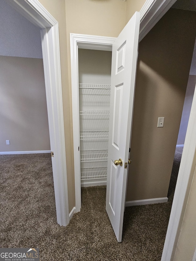 view of closet