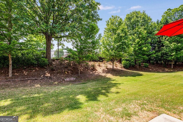 5934 Norfolk Chase Rd, Peachtree Corners, GA 30092 - view of yard with fence