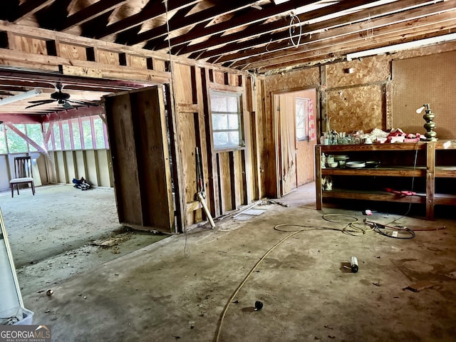 4365 US Highway 341, Jesup, GA 31545 - miscellaneous room with ceiling fan