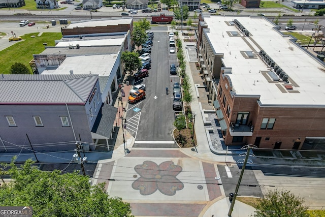 5587 Spring St, Flowery Branch, GA 30542 - bird's eye view