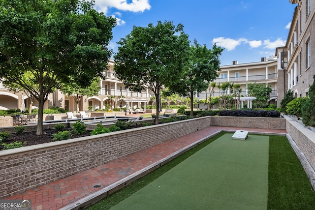 view of property's community with a residential view