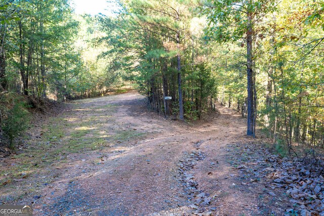 0 Vinson Mountain Rd, Rockmart, GA 30153 - view of road featuring a forest view