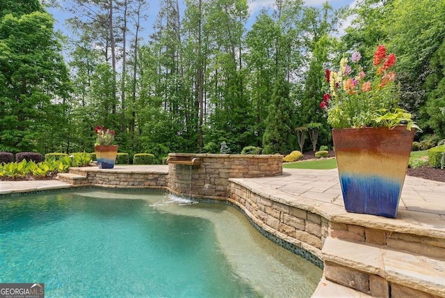 5475 Copper Creek Pass, Cumming, GA 30040 - outdoor pool with a patio area