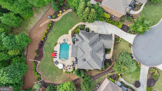 5475 Copper Creek Pass, Cumming, GA 30040 - view of property location featuring a pool area