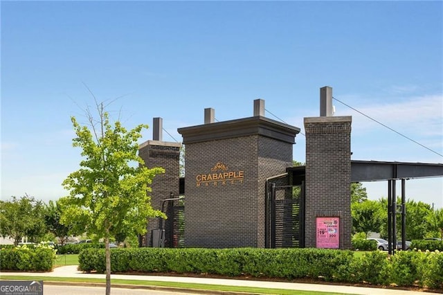 view of property